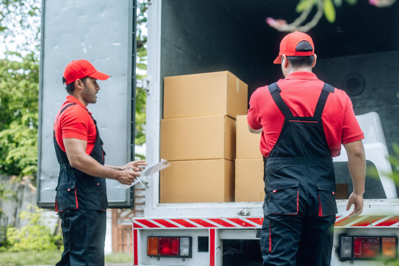 Image of a removal company emptying a property