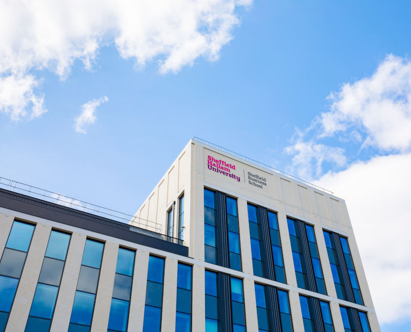 Image of a modern building in Sheffield