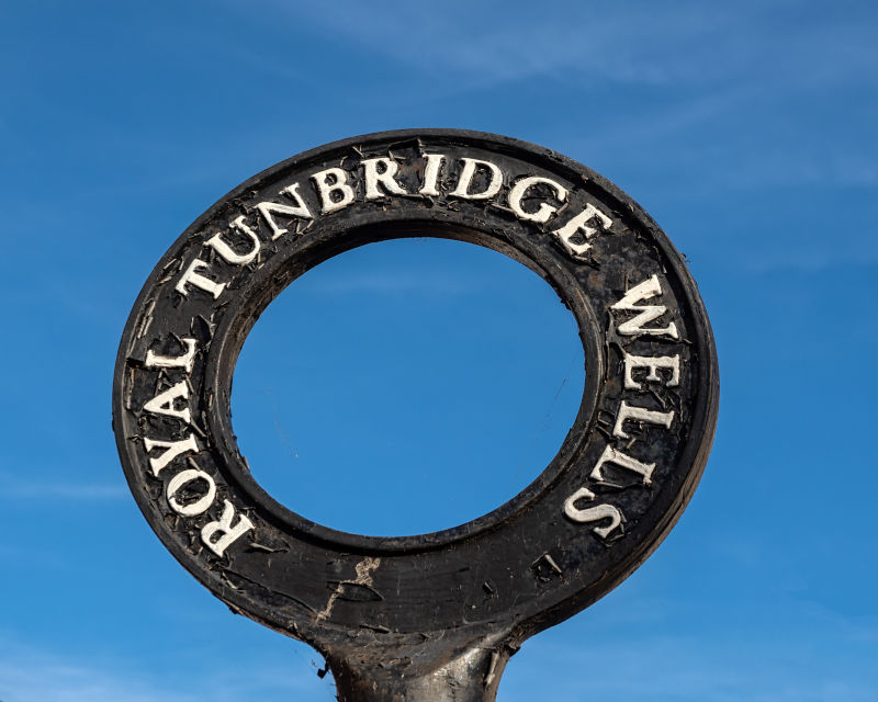 Image of a sign in Tunbridge Wells