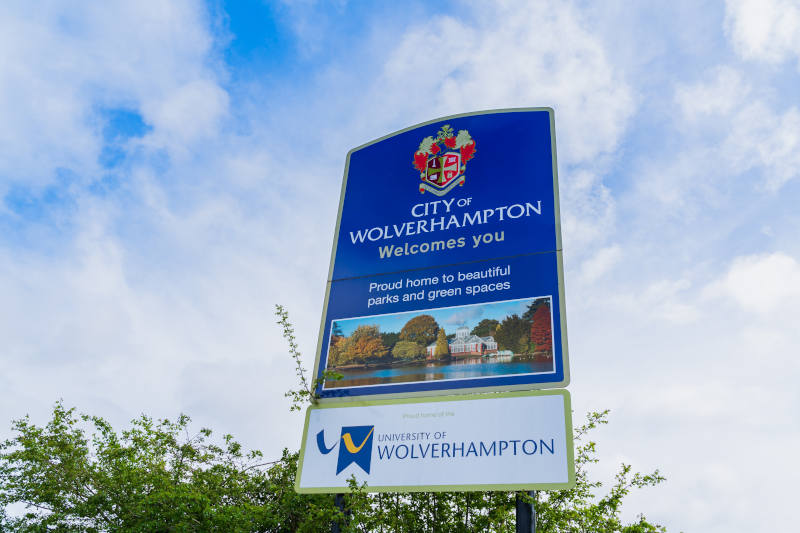 Image of Wolverhampton sign